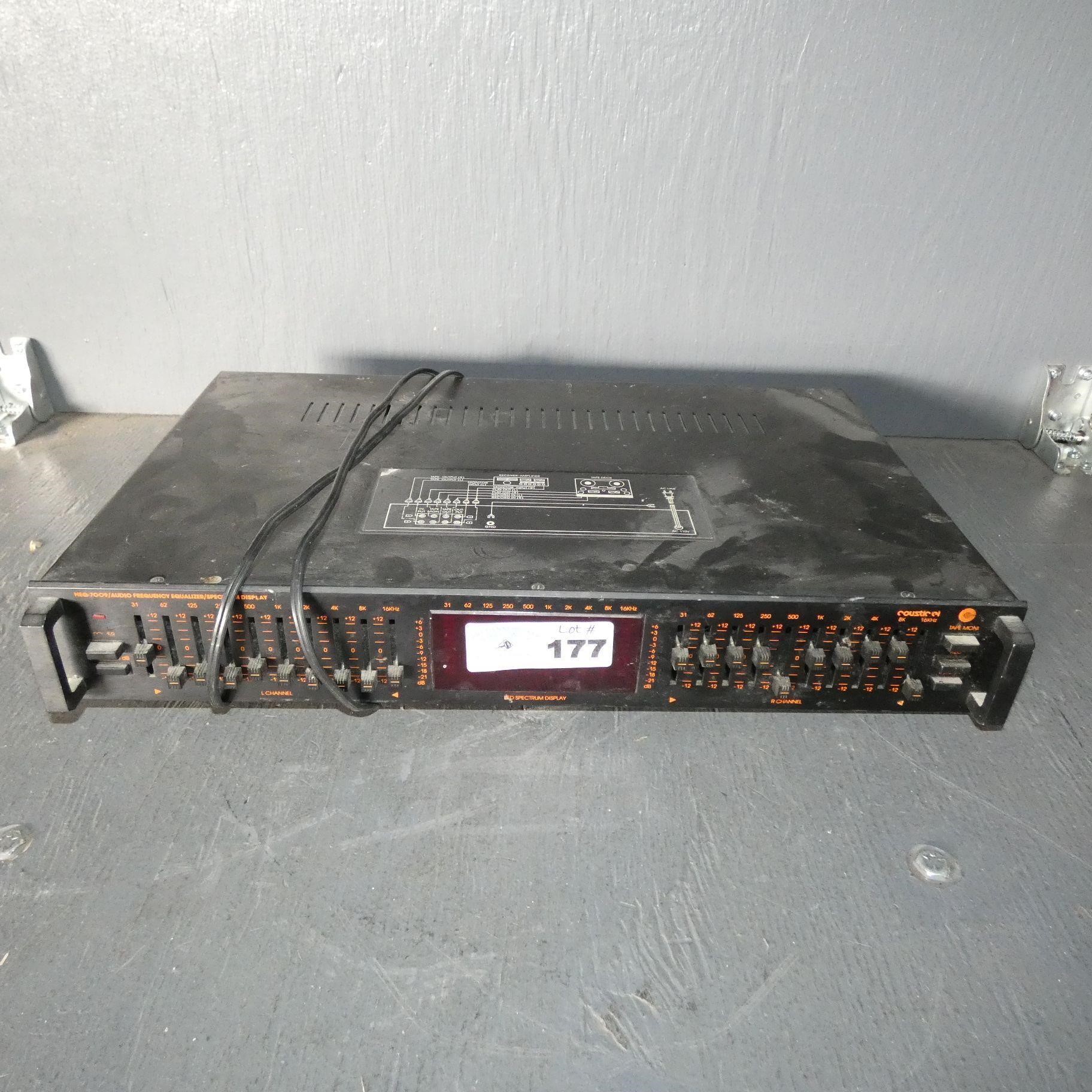 Coustic HEQ-7009 Audio Frequency Equalizer