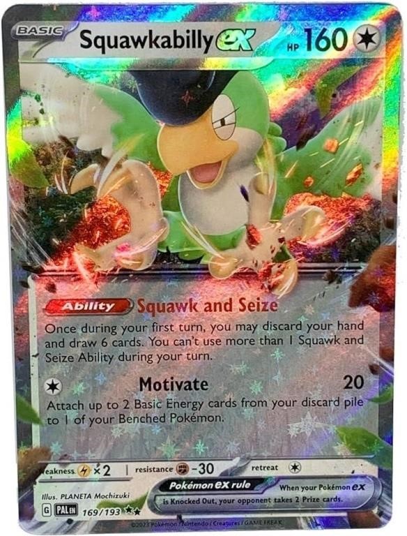 Exclusive POKEMON Collector's Auction - Rare Cards