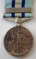 British royal observer corps medal