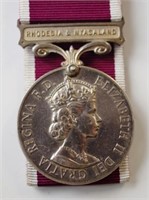 Rhodesia army long service & good conduct medal