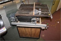 Vintage Table Saw w/ Rolling Stand