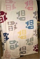 Hand-Stitched Quilt Top 72x92 - #11