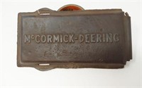 McCormick-Deering Tool Box Lid, Cast Iron