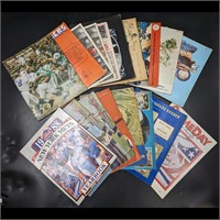 A Large Collection Of 18 Vintage Sports Catalogs /