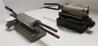 Vtg Electric Curling Iron Heaters w/ Irons by The