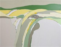 Peggy Sayed (20th C) "Earthscape #2"