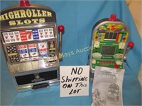 2pc Battery Op Casino Slot Machines
