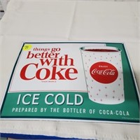 BETTER WITH COKE SIGN - HEAVY