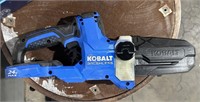 Kobalt 24v 6-in Brushless Battery 2 Ah Chainsaw