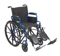 Drive Medical Streak Wheelchair With Flip Back Des