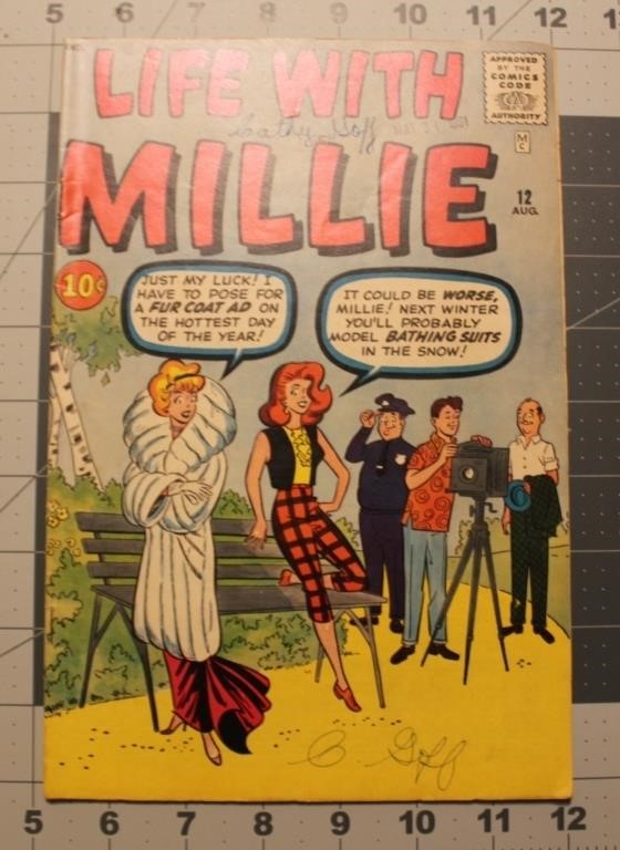 Life With Mille #12 Aug 1961