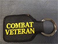 Combat veteran key chain