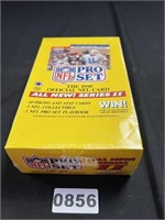 Sealed 1990 Pro Set Football Wax Box