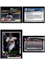 Lot of 2 Ronald Acuna Jr. Rookie Cards. 2018 Topps