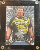 Brock Lesnar UFC Card in Display