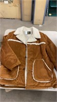 Corduroy fleece lined jacket