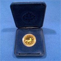 1987 First Proof RCM Loonie Coin