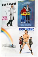 Movie Posters (4) including The Pink Panther