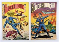 (2) BLACKHAWK GOLDEN AGE COMICS