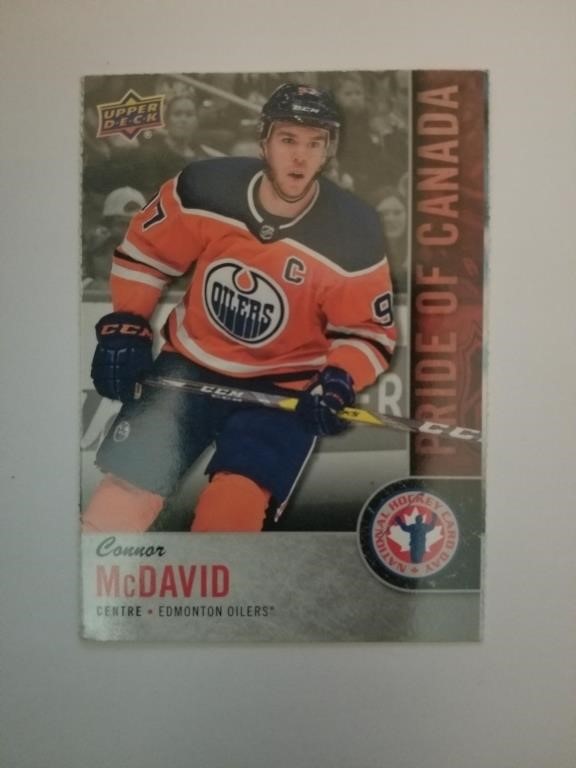 UD NHC 2018 Pride of Canada Connor McDavid