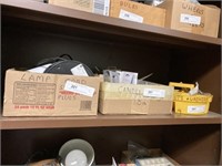 (3) Boxes- Hardware, Wire, Miting Items, Etc.