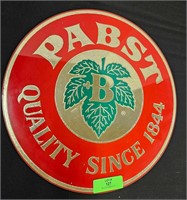 Vintage Pabst Brewign Advertising Beer Mirror