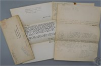 1948 NCP Julie Schwartz Letter Johnny Peril Script