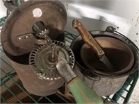 Assorted Primitive Kitchenware