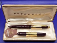 Eversharp Ballpoint & Kimberly Pen Set w/Box