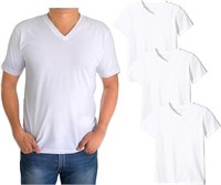 Classic Men's White Short Sleeve Undershirts