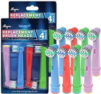 Replacement Toothbrush Heads for Oral B Braun