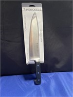 HENCKELS 8" classic forged chefs knife .