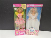 NIB Easter Party & Country Bride Barbie Dolls