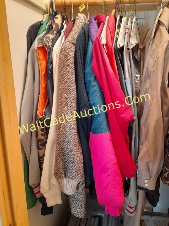 Jackets of Various Sizes - Closet Lot