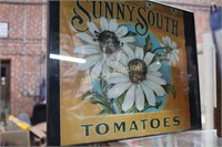 SUNNY SOUTH TOMATOES SIGN
