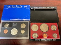 QTY 2 US Proof Sets 1970 & 1976