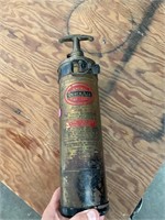 Antique Brass Boat Fire Extinguisher