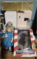 COLLECTION OF DOLLS, SOME W/ ORIGINAL BOXES