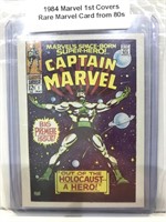 1984 Marvel 1st Cover Card