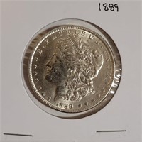 1889 - MORGAN SILVER DOLLAR (16)