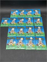 Lot of 17 Unopened Topps 1992 Trashcan Troll Cards