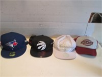 LOT CUG COLLECTIBLE BASEBALL HATS