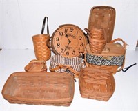 (9) Longaberger baskets to include but not