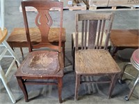 Two Assorted Early Chairs