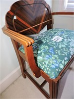 Ornate Wood Side Chair