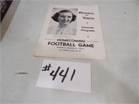 1948 Nowata vs Vinita football game program