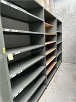 6 Sections Quality metal shelving
