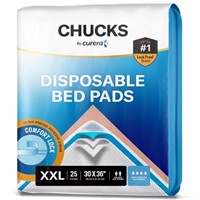 3 pack of Breathable Chucks Bed Pads 30x