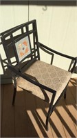 3pc Tile Inlaid Patio Table & Chairs