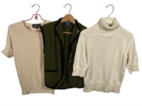 3 Ralph Lauren Sweaters